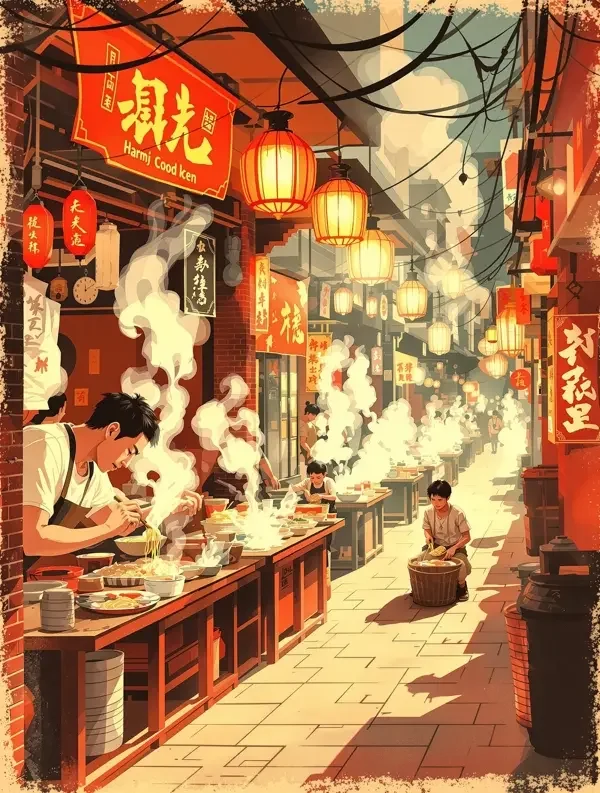 巷口食堂 - 荷花影视海报